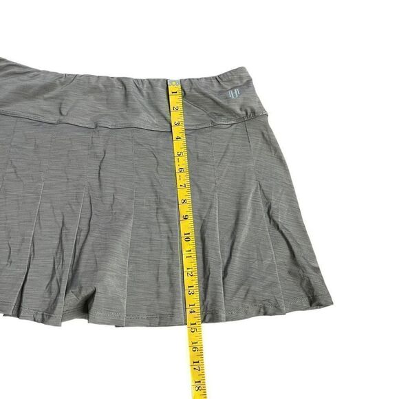 ELEVEN BY VENUS WILLIAMS Grey Pleated Athletic Skort Size XL - Picture 6 of 6